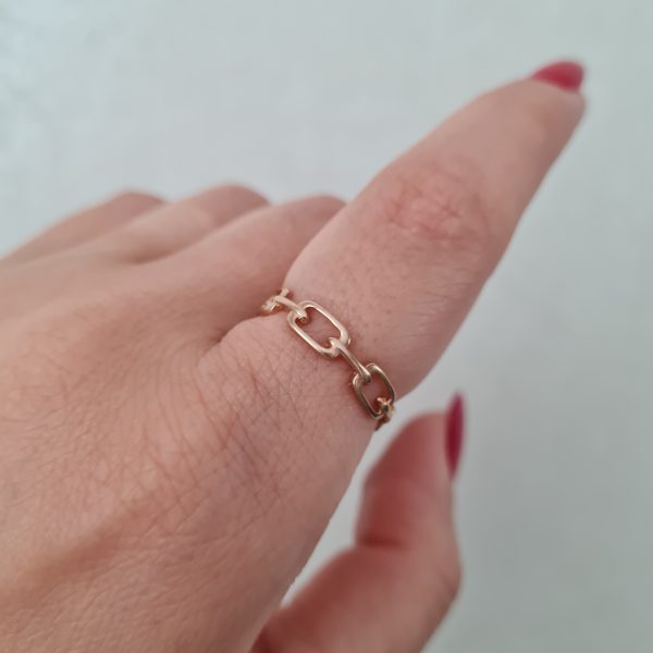 انگشتر مربعی درشت